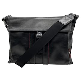 Bally-Bally Amosh Messenger Shoulder Bag-Black