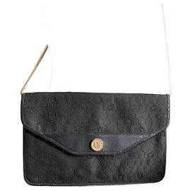 Borsa a pochette Christian Dior Nero D'oro