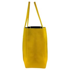 Balenciaga-Balenciaga Yellow Jaune Soleil Leather Tote-Yellow
