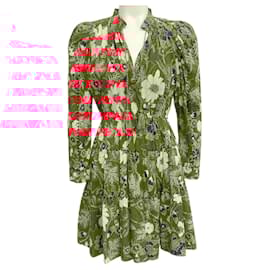 Ulla Johnson-Ulla Johnson Poppy Floral Liv Dress-Red
