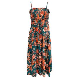 Vestido Lisbet Delphinium de Ulla Johnson Azul