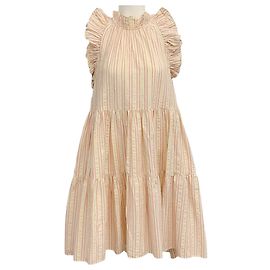 Vestido Tamsin Natural Ulla Johnson Crudo