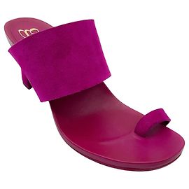Sandales en daim magenta Pedro Garcia Violet