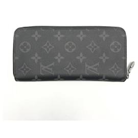 Louis Vuitton-Louis Vuitton Zippy Wallet Vertical M62295-Black,Blue,Monogram