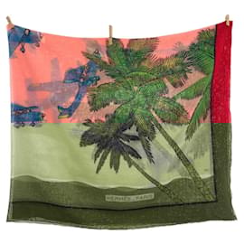 Hermès-Hermes Cotton Bath Towel-Pink,Red,Blue,Green