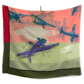 Hermès-Hermes Cotton Bath Towel-Pink,Red,Blue,Green