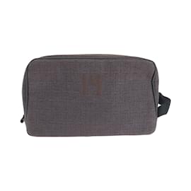 Hermès-Hermes Globe Trotter MM Pouch-Brown