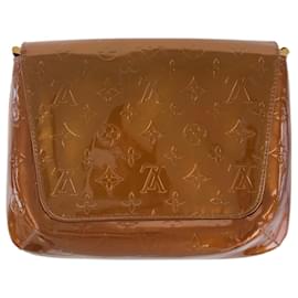 Louis Vuitton-Bolsa de Ombro Thompson Street Vernis Louis Vuitton-Marrom,Bronze