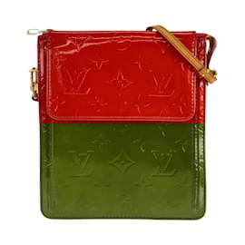 Louis Vuitton-Bolsa de Ombro Motte Monogram Vernis Louis Vuitton-Vermelho