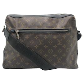 Louis Vuitton-Bolsa de Ombro Louis Vuitton Monogram Macassar Torres Brown-Marrom
