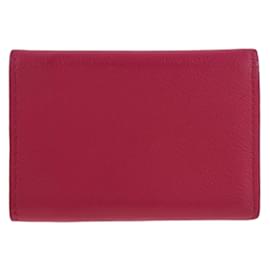 Louis Vuitton-Carteira Rock Mini Louis Vuitton-Rosa