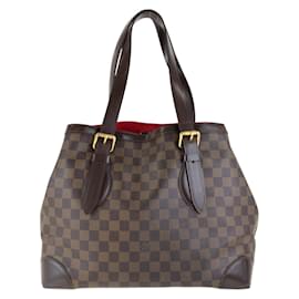 Louis Vuitton-Louis Vuitton Damier Hampstead MM Tote Bag-Brown