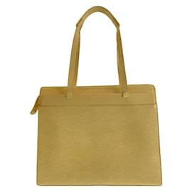 Louis Vuitton-Louis Vuitton Epi Croisette GM Tote Bag-Yellow