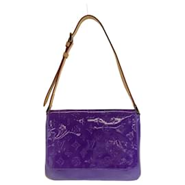Louis Vuitton-Bolsa de Ombro Thompson Street Vernis Louis Vuitton-Roxo