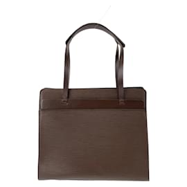 Louis Vuitton-Louis Vuitton Epi Croisette PM Shoulder Bag-Brown