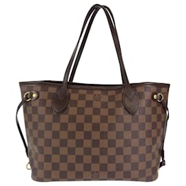 Louis Vuitton-Louis Vuitton Damier Neverfull PM Shoulder Bag-Brown