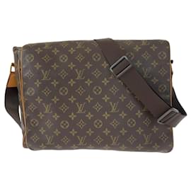 Louis Vuitton-Louis Vuitton Monogram Abess Brown Shoulder Bag-Brown