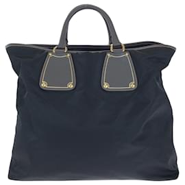Prada-Prada Tessuto Saffiano Black Tote Bag-Black