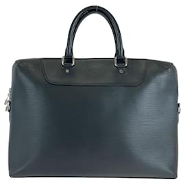 Louis Vuitton-Louis Vuitton Epi Porte Document Jour Briefcase-Black