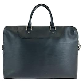 Louis Vuitton-Louis Vuitton Epi Porte Document Jour Briefcase-Black