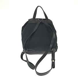 Prada-Prada Tessuto Black Rucksack Backpack-Black