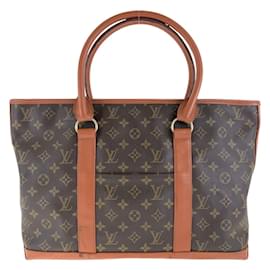 Louis Vuitton-Louis Vuitton Monogram Weekend PM Tote Bag-Brown