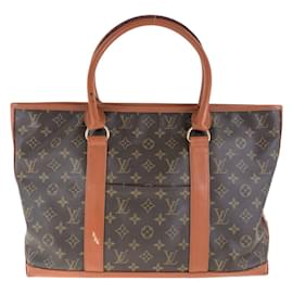 Louis Vuitton-Louis Vuitton Monogram Weekend PM Tote Bag-Brown