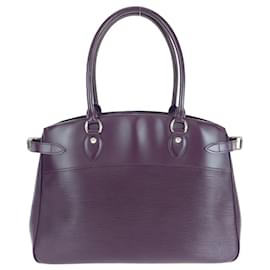 Louis Vuitton-Louis Vuitton Epi Passy PM Tote Bag-Purple