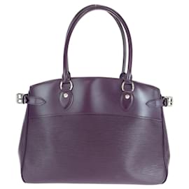 Louis Vuitton-Louis Vuitton Epi Passy PM Tote Bag-Purple