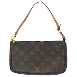 Louis Vuitton-Bolsa de mão Monogram Louis Vuitton-Marrom