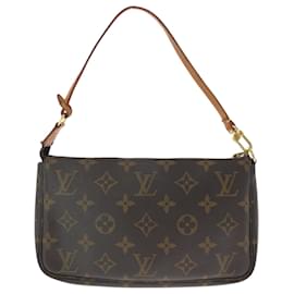 Louis Vuitton-Bolsa de mão Monogram Louis Vuitton-Marrom