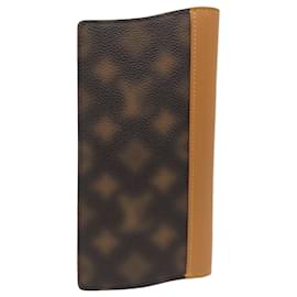 Louis Vuitton-Louis Vuitton Dis Is Not Monogram Portefeuille Brazza-Brown