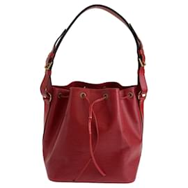 Louis Vuitton-Louis Vuitton Epi Petit Noe Shoulder Bag-Red