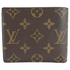 Louis Vuitton-Louis Vuitton Monogram Portefeuille Marco Brown Wallet-Brown