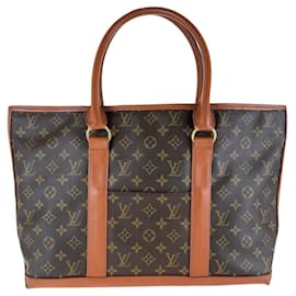 Louis Vuitton-Louis Vuitton Monogram Weekend GM Tote Bag-Brown