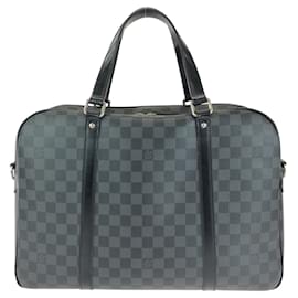 Louis Vuitton-Louis Vuitton Damier Graphite Briefcase-Black