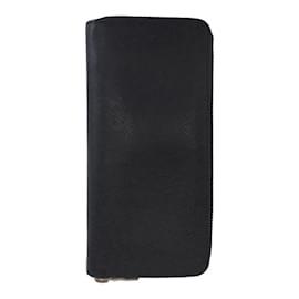 Louis Vuitton-Louis Vuitton Taiga Zippy Wallet-Black