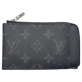 Louis Vuitton-Louis Vuitton Monogram Eclipse Hybrid Wallet-Black