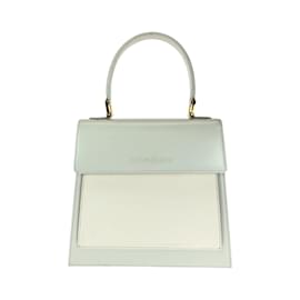 Yves Saint Laurent-Yves Saint Laurent Vintage Ivory Leather Handbag-Cream