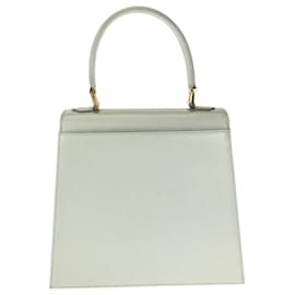Yves Saint Laurent-Yves Saint Laurent Vintage Ivory Leather Handbag-Cream