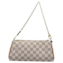 Louis Vuitton-LOUIS VUITTON Damier Azur Eva Shoulder Bag 2way N55214 LV Auth 113578-Other