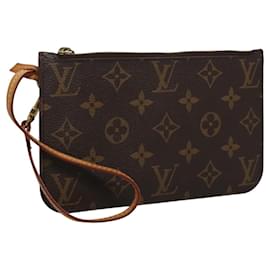 Louis Vuitton-LOUIS VUITTON Monogram Neverfull PM Pouch LV Auth 113110-Monograma