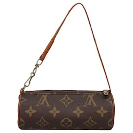 Louis Vuitton-LOUIS VUITTON Monogram Papillon Pouch LV Auth bs19603-Monogram