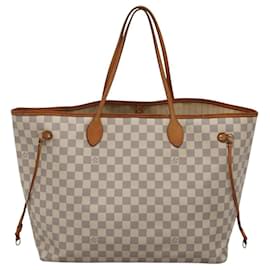 Louis Vuitton-LOUIS VUITTON Damier Azur Neverfull GM Tote Bag N41360 LV Auth 113546-Other