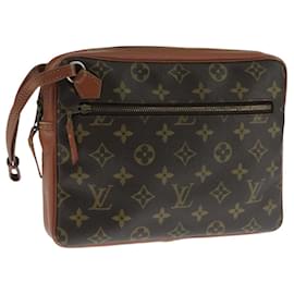 Louis Vuitton-LOUIS VUITTON Monogram Pochette sports Clutch Bag N0.183 LV Auth 105490-Monogram