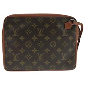 Louis Vuitton-LOUIS VUITTON Monogram Pochette sports Clutch Bag N0.183 LV Auth 105490-Monogram