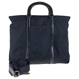 Prada-Prada Tessuto Briefcase-Black