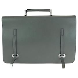 Prada-Prada Bicolor Triangle Logo Plate Handbag-Blue,Green
