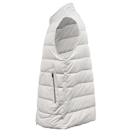 Herno-Herno I Gilet Down Vest in Grey Nylon-Grey
