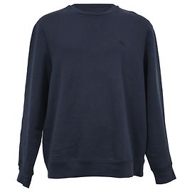 Sudadera Burberry en azul marino de algodón Azul Azul marino